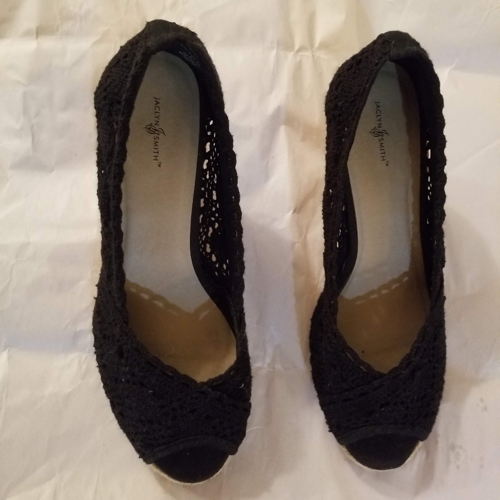 Jaclyn Smith wedges